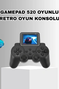 Mini Retro Oyun Konsolu S10 2.8 İnç Ekran Taşınabilir Klasik Atari