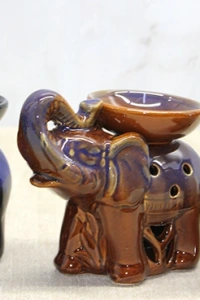 Mini Seramik Filli Buhurdanlık