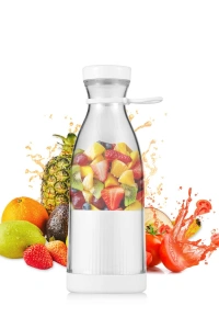 Mini Smoothie Blender USB Şarjlı 380 ml Taşınabilir ve Hafif Tasarım