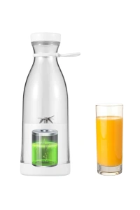 Mini Smoothie Blender USB Şarjlı 380 ml Taşınabilir ve Hafif Tasarım