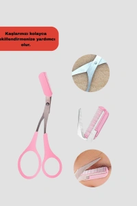 Mini Taraklı Kaş Düzeltici – Hassas Şekillendirme ve Taşınabilir Tasarım