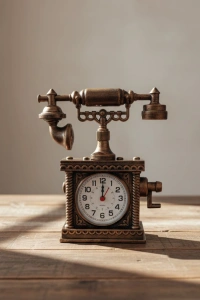 Minimal Tasarımlı Masa Saati Alarm Özellikli Şık Model