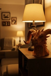 Mitolojik Gold Ejderha Biblo Fantastik Koleksiyon Ürünü