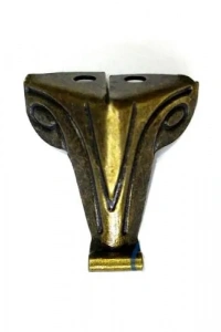 Moda Sac Ahşap, Sunta Sandık Ayağı, Kutu Ayak 2,5 cm - Antik