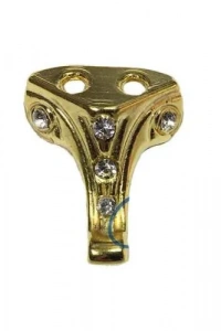 Moda Taşlı Ahşap, Mdf, Sunta Sandık Ayağı, Kutu Ayak 2,5 cm - Sarı