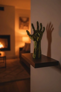 Modern Tasarım El Figürü 3D Dekoratif Biblo Koleksiyonluk