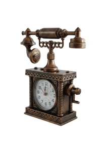 Modern Tasarımlı Çalar Saat Dekoratif ve İşlevsel Masa Saati