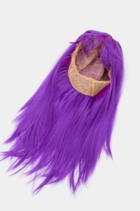 Mor Renk Düz Kesim Peruk