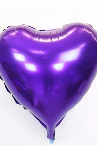 Mor Kalp Folyo Balon 45 Cm.