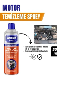 Motor Temizleme Spreyi - 500 ml - Güçlü Formül