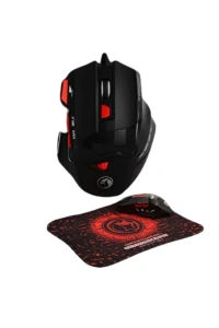 Mouse Mousepad Seti 3 DPI Ayarı ve LED Işıklı Ergonomik Yapı