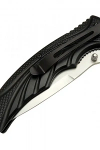 Mtech Handsome 451 Gri Kamp Çakı 21cm - Yarı Otomatik, Kemerlikli