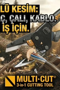 Multi Cutter Kalın Ve Sert Malzeme Kesme Aleti