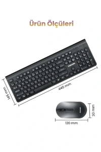 Multimedya Q Klavye Ve Mouse Seti