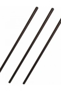 Mum Sıcak Silikon Siyah 6,2 mm  30 Cm 3 Adet