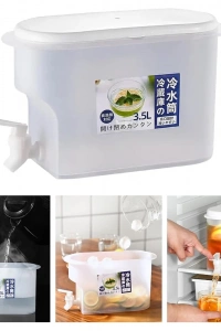 Musluklu İçecek Sebili - Buzdolabı Uyumlu - 3.5 Litre