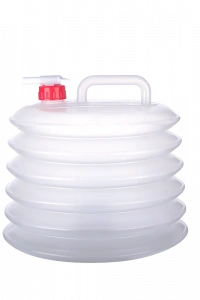 Musluklu Katlanır Su Bidonu -Su Kovası - Kamp Bidonu 10 LT