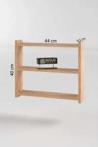 Mutfak Rafı Tezgah Üstü Organizer Ceviz