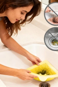 Mutfak ve Banyo Üçgen Lavabo Süzgeci