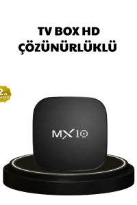 MX Box S 4K Android TV Box – Google Asistan, Dolby Ses, 8 GB Hafıza, Chromecast Desteği