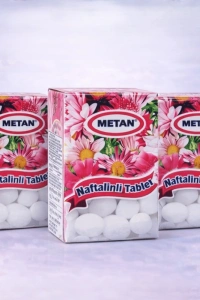 Naftalinli Tablet - Güve Kovucu - Dolap ve Çekmece Koruyucu