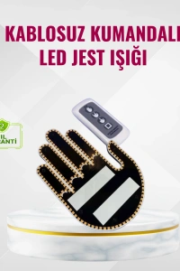 Naylon Bantlı Kolay Montajlı Araç Jest Işığı