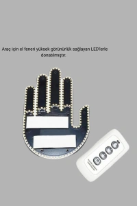 Naylon Bantlı Kolay Montajlı Araç Jest Işığı