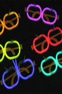 Neon Stick Elma Gözlük Seti 12 Adet