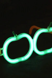 Neon Stick Elma Gözlük Seti 12 Adet