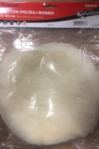 Nikon 52076 180 mm Cırtlı Yün Polisaj Bonesi