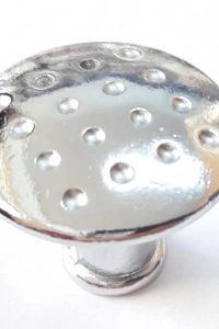 Noktalı Krom Cekmece Düğmesi