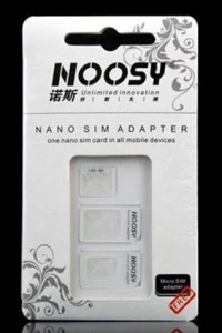 Noosy: Nano ve Micro Sim Kart Adaptörü