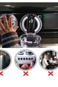 Ocak Düğmesi Koruyucu Kapak 2 Adet
