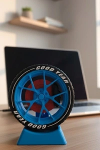 Ofis ve Home Office İçin Jant Temalı Dekoratif Obje