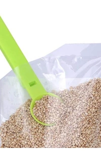 Ölçme Kaşıklı Poşet Klipsi 3lü Paket