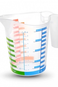 Ölçü Kabı Dereceli Renkli 1000 ML