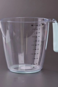 Ölçü ve Hamur Kabı 1000 ML - Silikon Sap