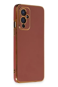 One Plus 9 Kılıf Volet Silikon - Kırmızı
