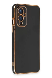 One Plus 9 Kılıf Volet Silikon - Siyah