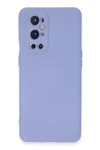 One Plus 9 Pro Kılıf Nano içi Kadife Silikon - Mavi