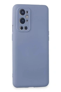One Plus 9 Pro Kılıf Nano içi Kadife Silikon - Mor