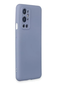 One Plus 9 Pro Kılıf Nano içi Kadife Silikon - Mor