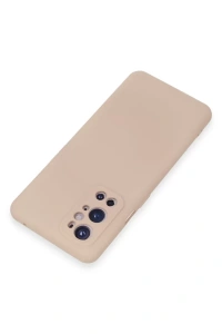 One Plus 9 Pro Kılıf Nano içi Kadife Silikon - Pudra