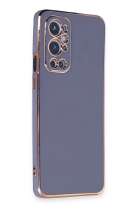 One Plus 9 Pro Kılıf Volet Silikon - Mavi