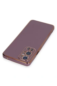 One Plus 9 Pro Kılıf Volet Silikon - Mor