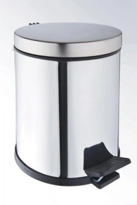 Onno CK-9000-3 Pedallı Paslanmaz Çöp Kovası 3 LT