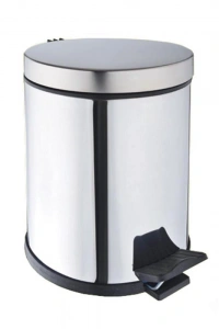 Onno Parlak Pedallı Çöp Kovası 5 Lt