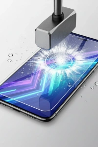 Oppo A96 Ekran Koruyucu Kırılmaz Cam Şeffaf Cam