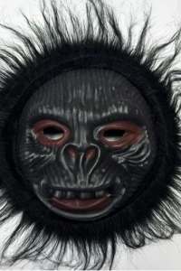 ORANGUTAN MASKESI - MAYMUN MASKESI - GORIL MASKESI YETIŞKIN ÇOCUK UYUMLU