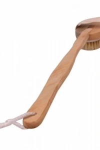 Organik Doğal At Kılı Banyo Fırçası